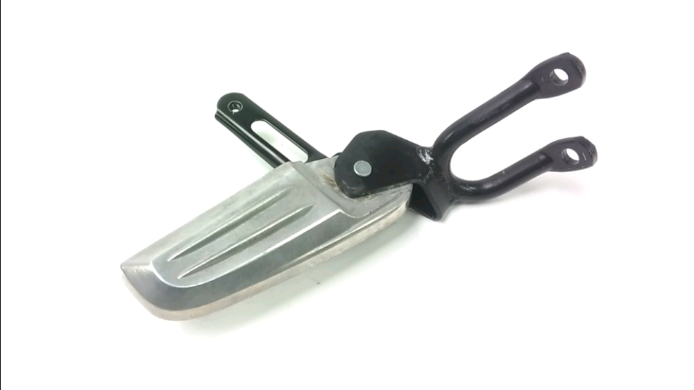 Platine arriere droite complete