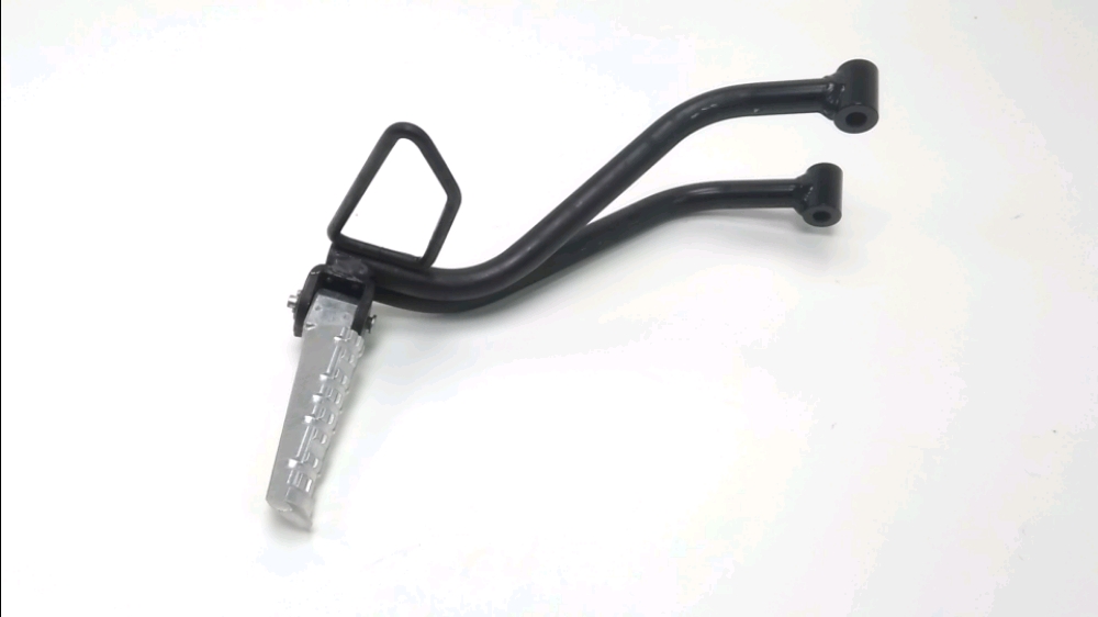 Platine et repose pieds arriere droit