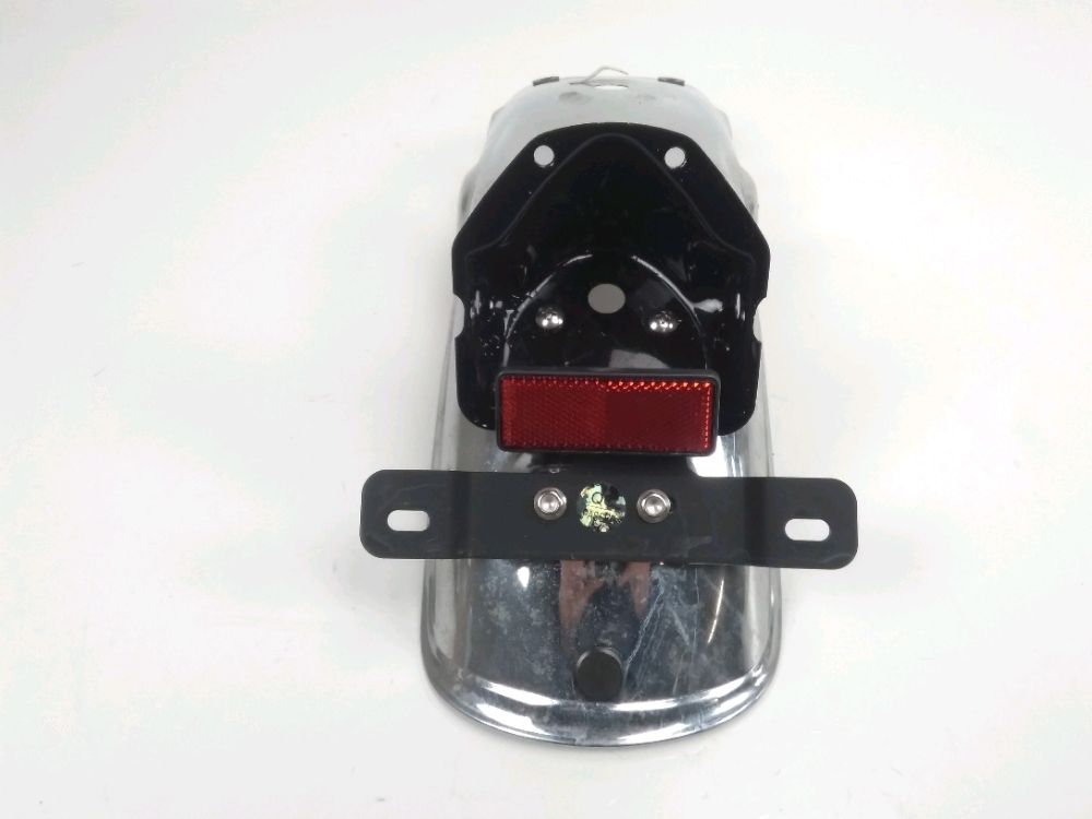 Support de plaque et eclairage