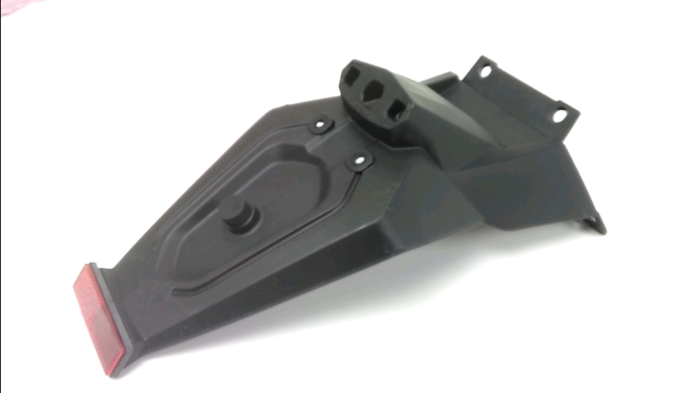 Support de plaque et eclairage