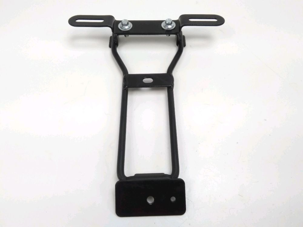 Support de plaque et eclairage