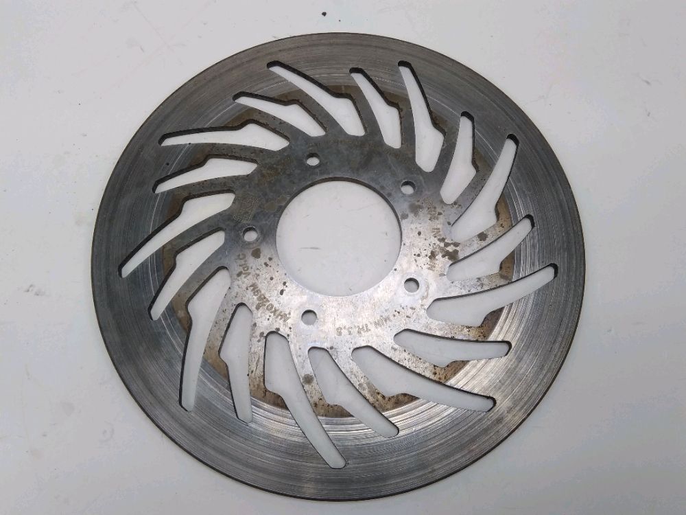 Disque frein arriere