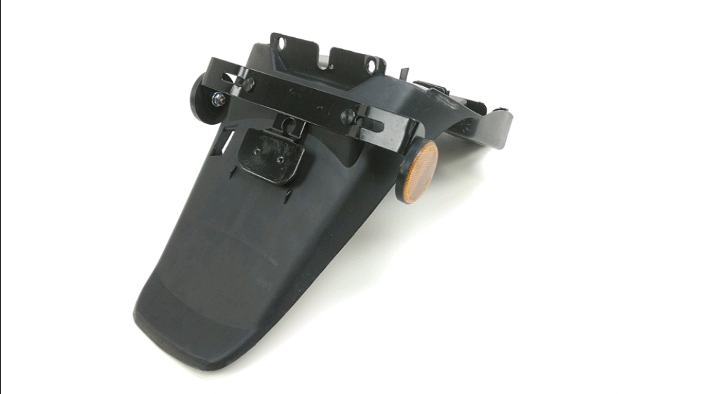 Support de plaque et eclairage