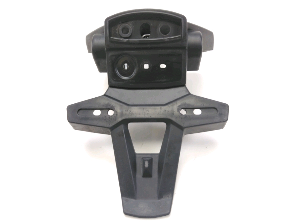 Support de plaque et eclairage