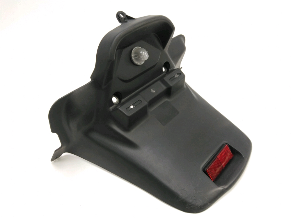 Support de plaque et eclairage