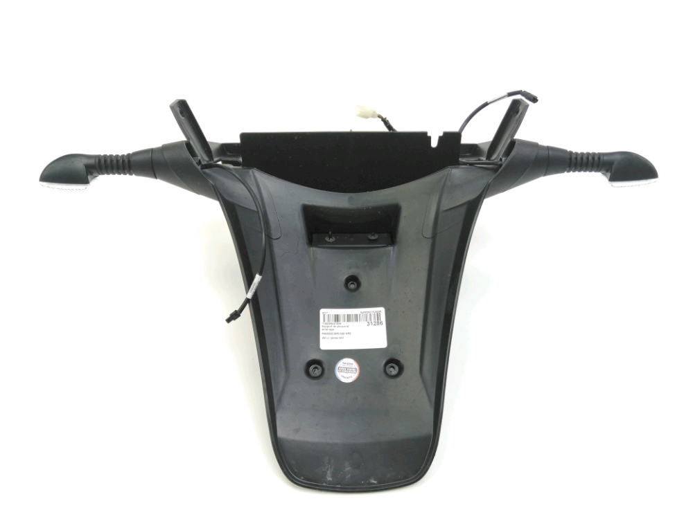 SUPPORT DE PLAQUE ET ECLAIRAGE