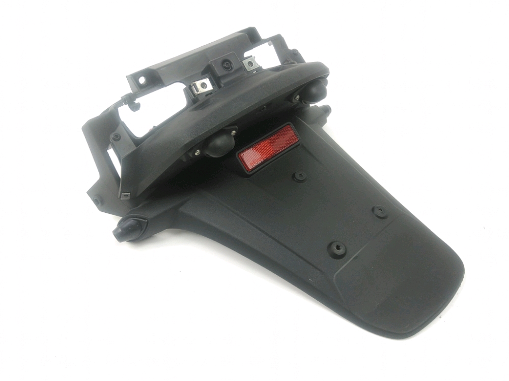 SUPPORT DE PLAQUE ET ECLAIRAGE