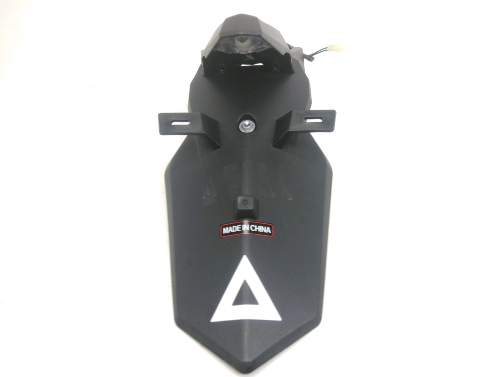 Support de plaque et eclairage