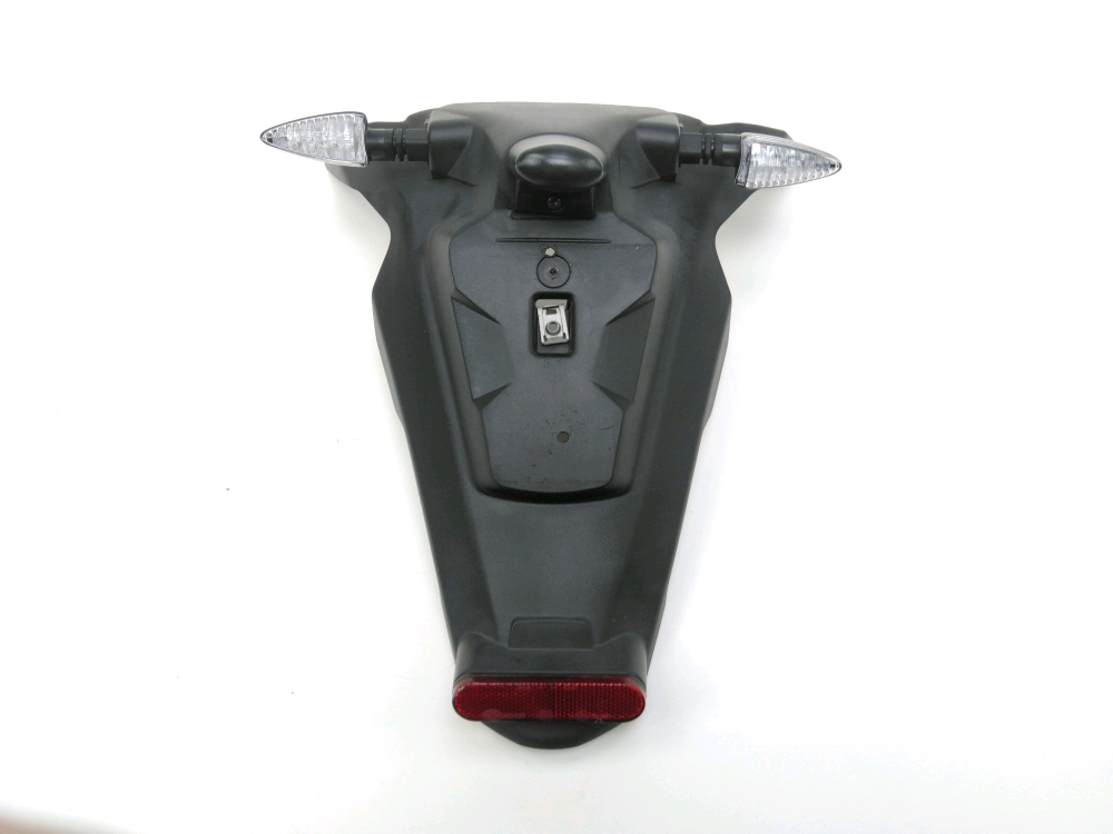 Support de plaque et eclairage