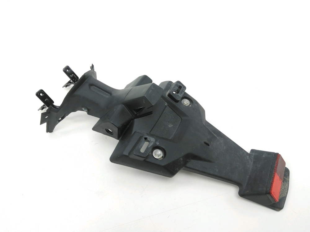 Support de plaque et eclairage