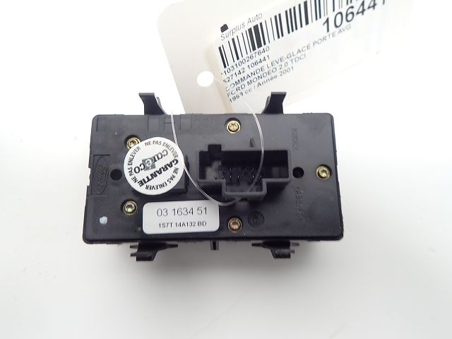 Commande lève-vitre avant gauche