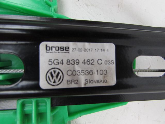 Lève-vitre électrique arrière droit