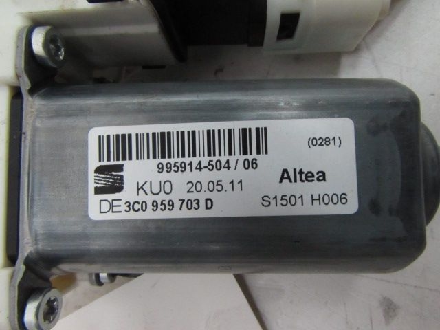 Lève-vitre électrique arrière gauche