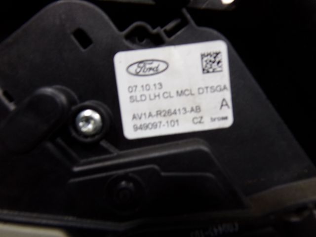 Serrure de porte coulissante gauche