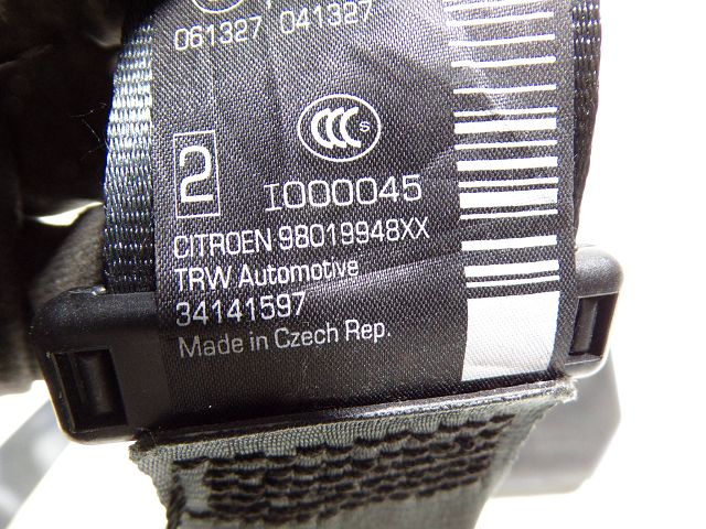 Ceinture arrière droite