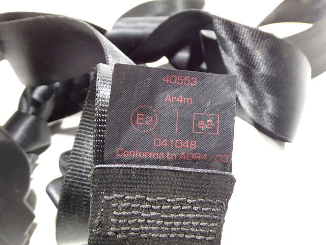 Ceinture arrière gauche