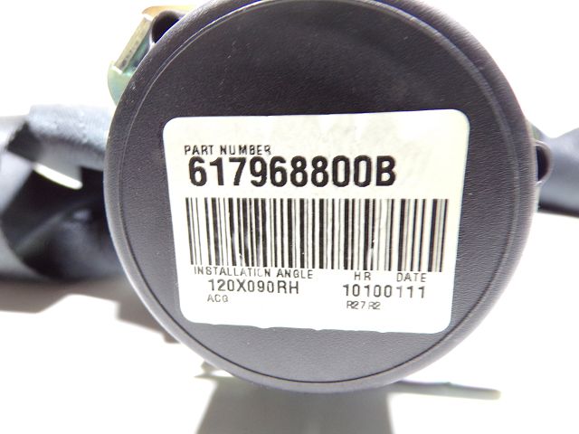 Ceinture arrière droite