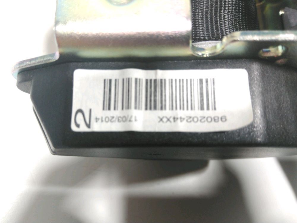 Ceinture arrière gauche