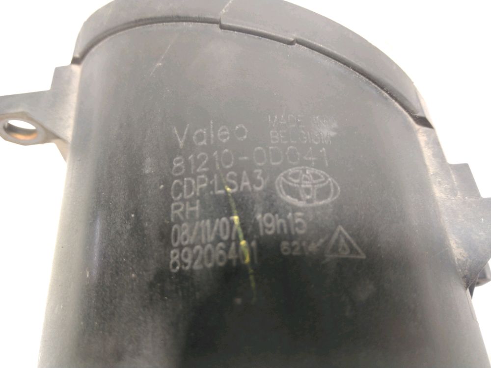 Antibrouillard avant droit