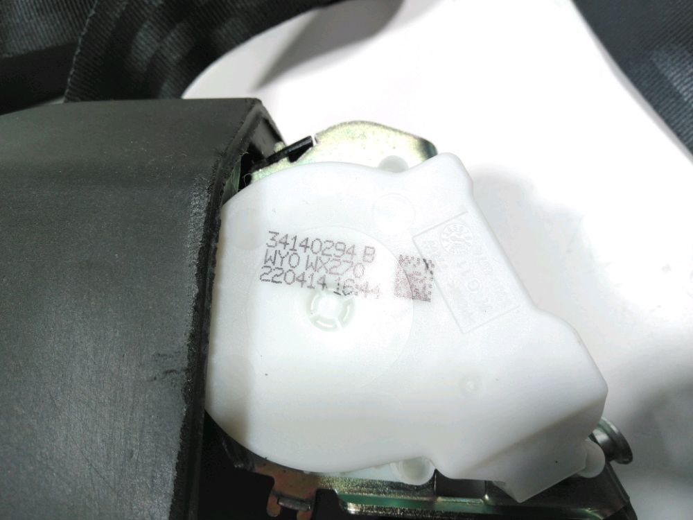 Ceinture arrière gauche