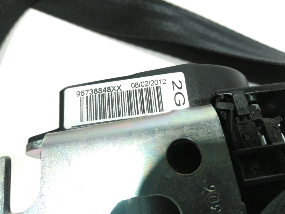 Ceinture arrière gauche