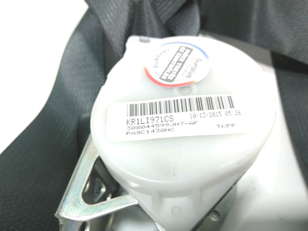 Ceinture arrière droite