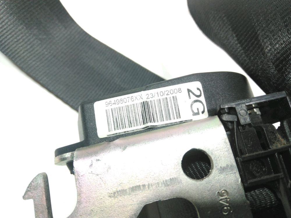 Ceinture arrière gauche