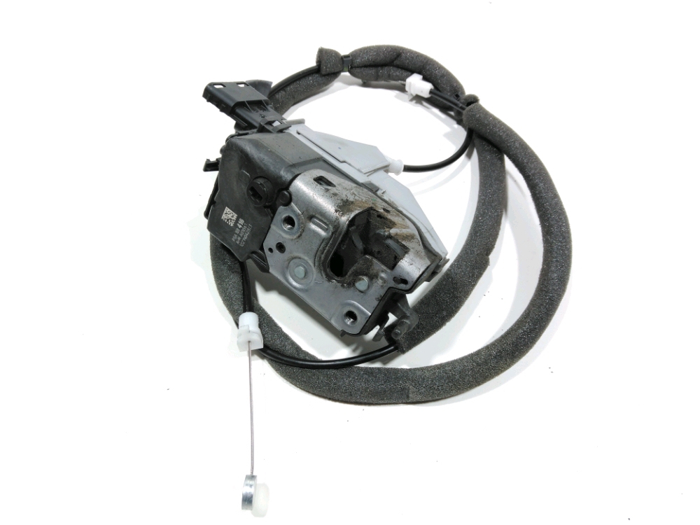 Serrure de porte coulissante droite