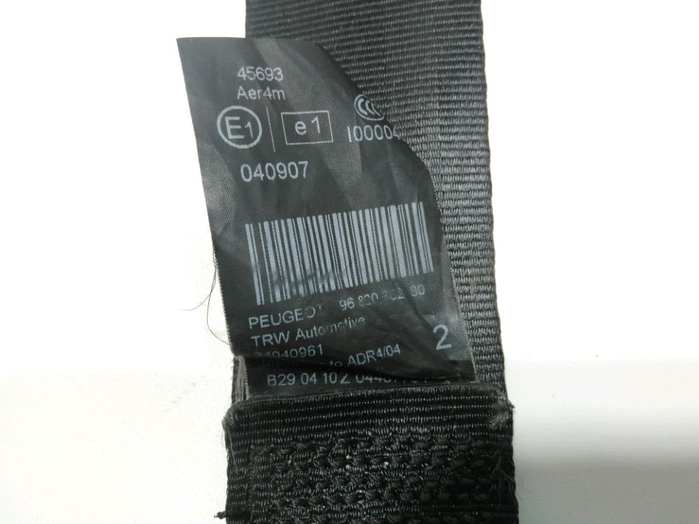 Ceinture arrière droite