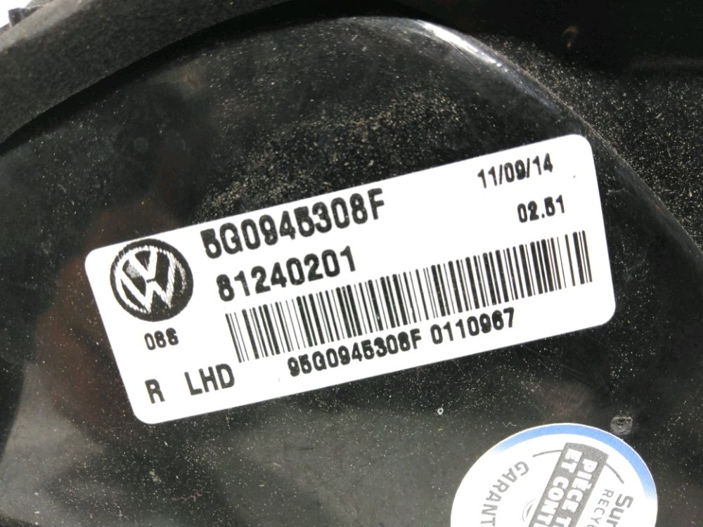 Feu arrière intérieur droit