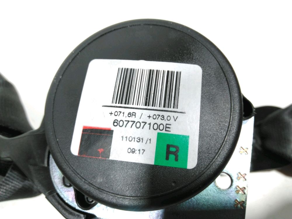 Ceinture arrière droite