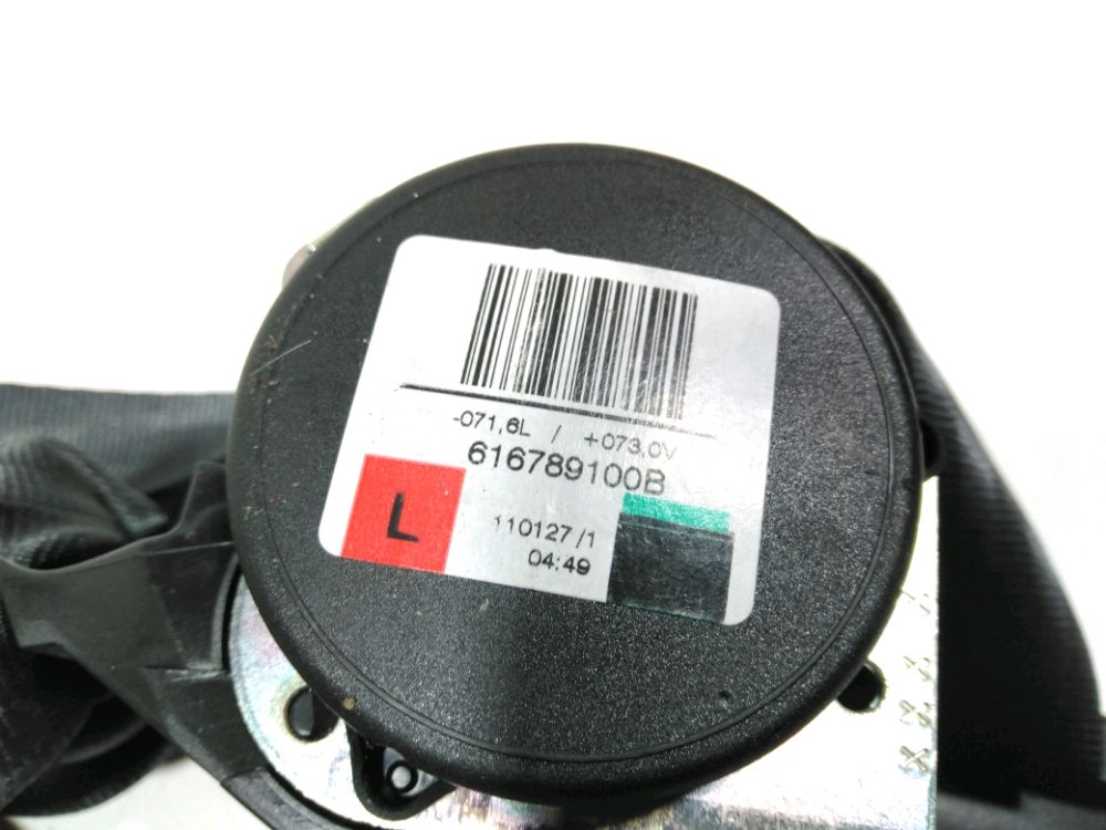 Ceinture arrière gauche