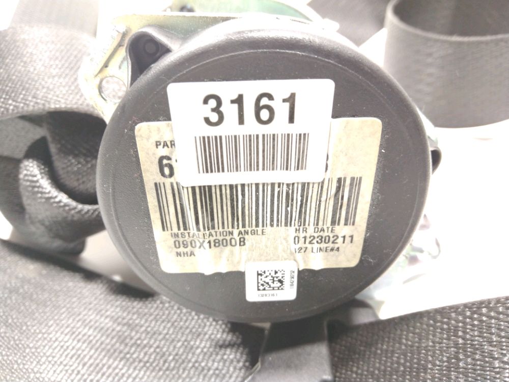 Ceinture arrière gauche