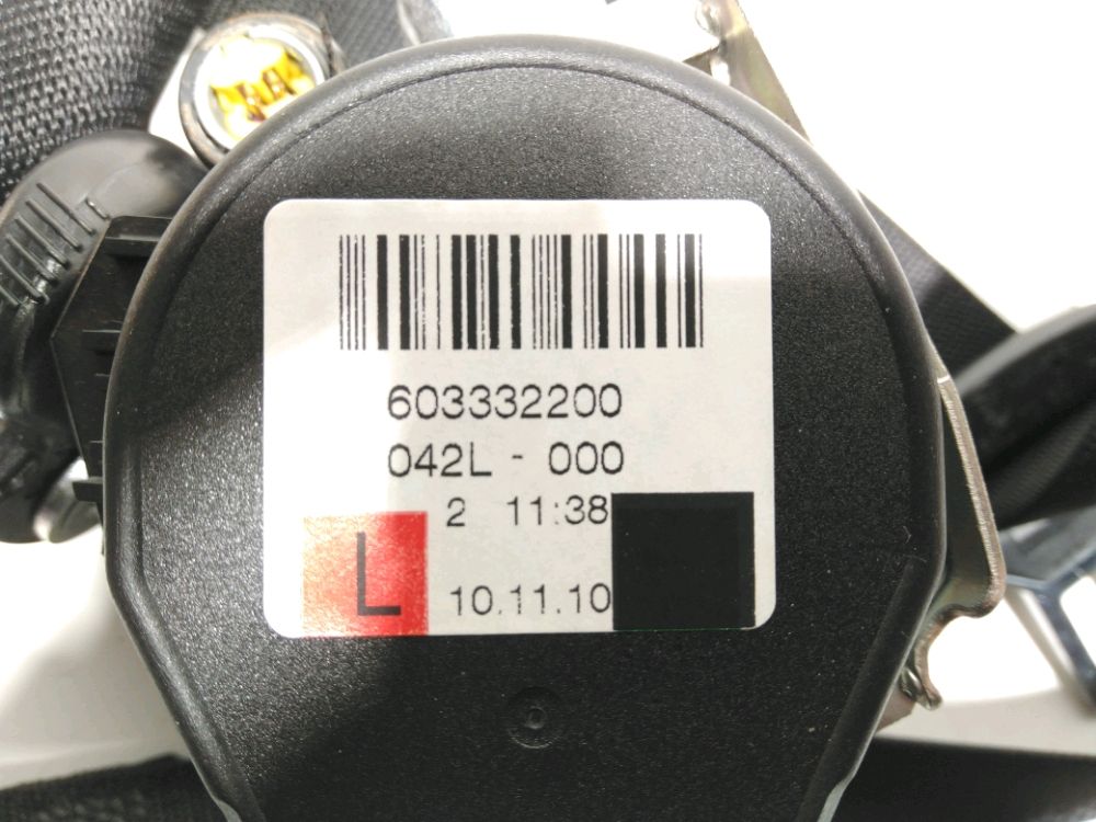 Ceinture arrière gauche