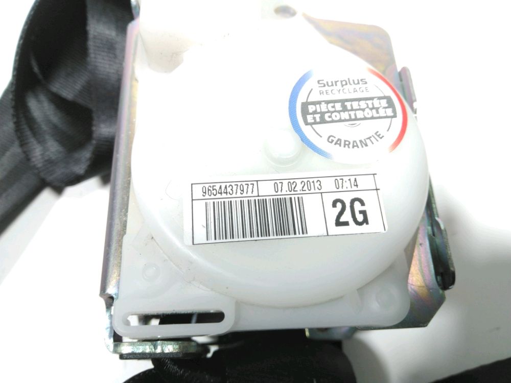 Ceinture arrière gauche