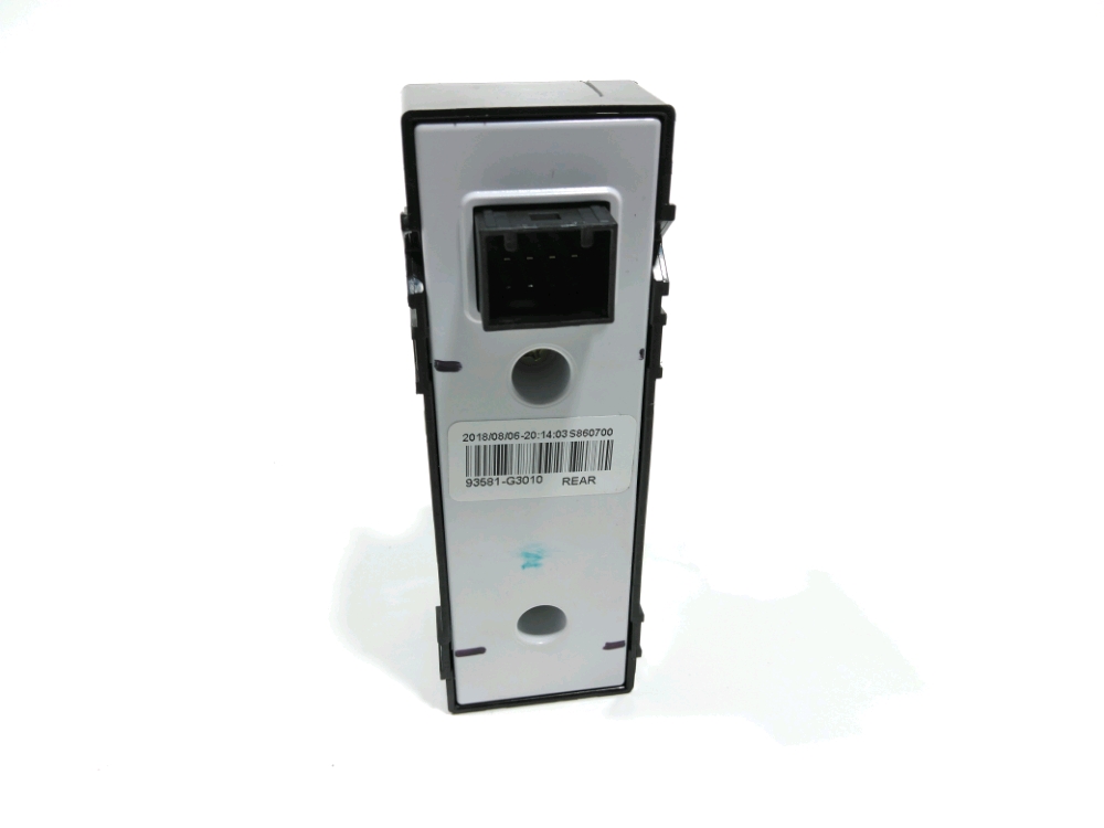 Commande lève-vitre arrière gauche