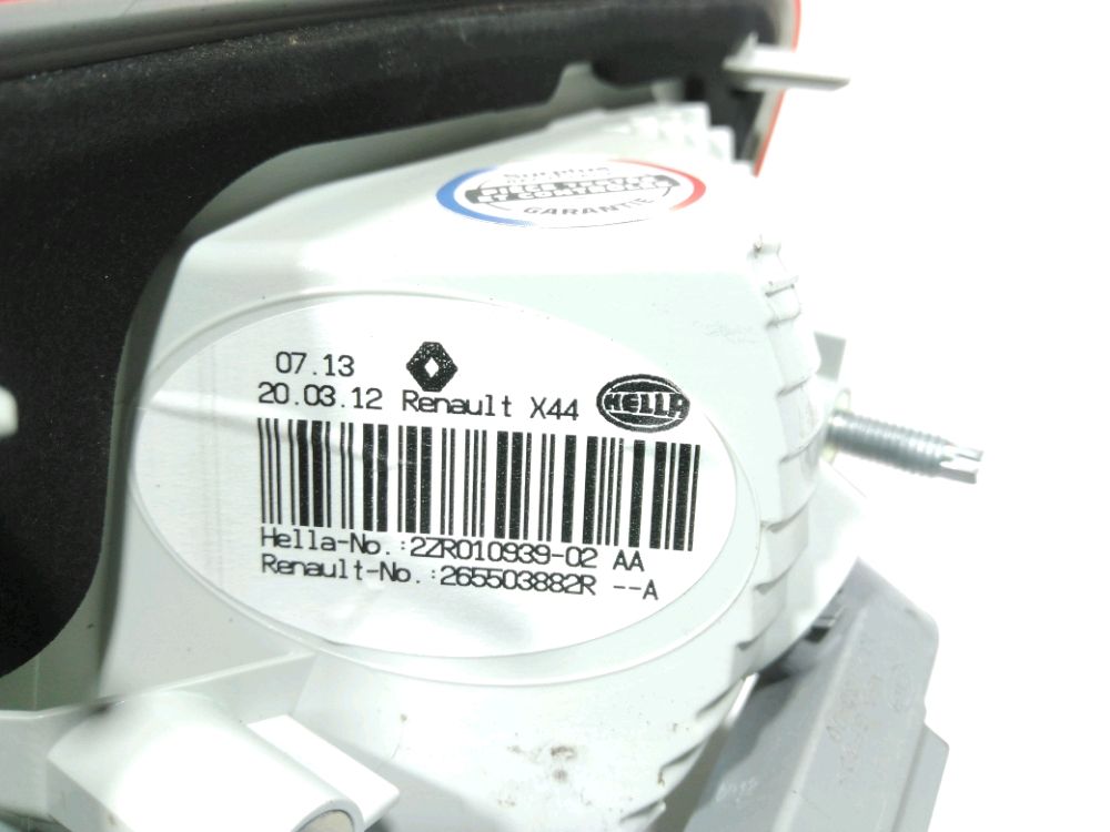 Feu arrière intérieur droit