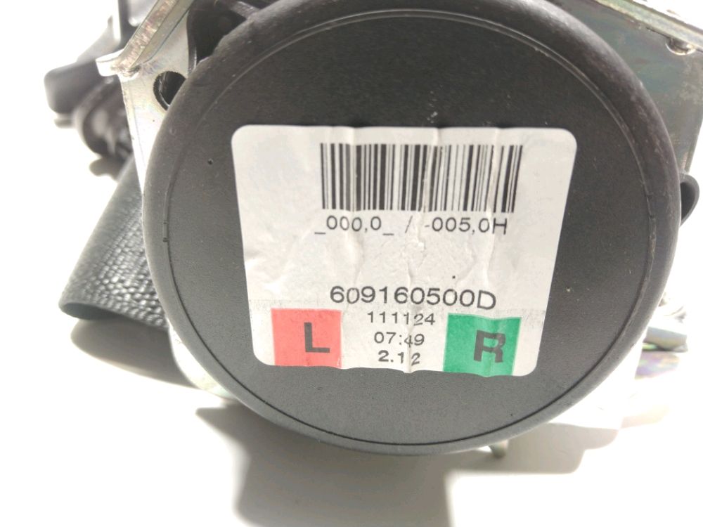 Ceinture arrière gauche