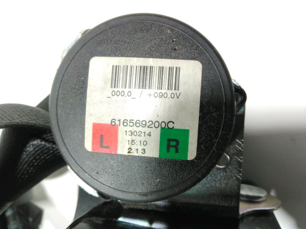 Ceinture arrière gauche