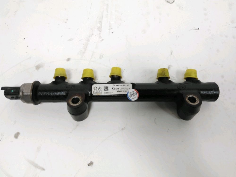 Rampe d'injection