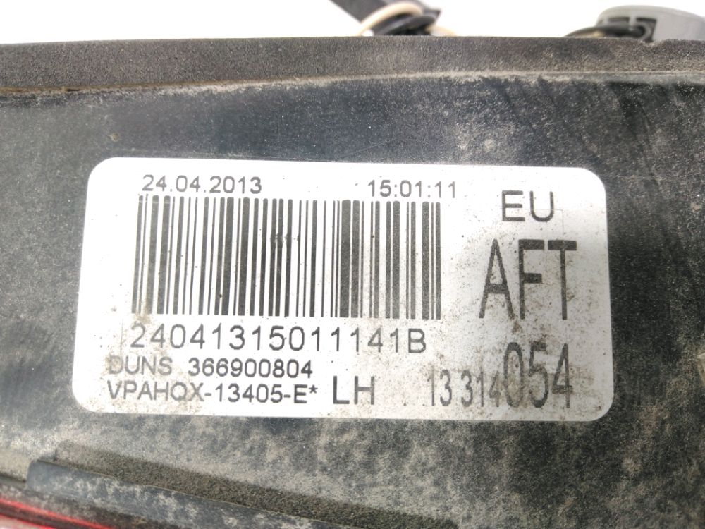 Feu arrière intérieur gauche