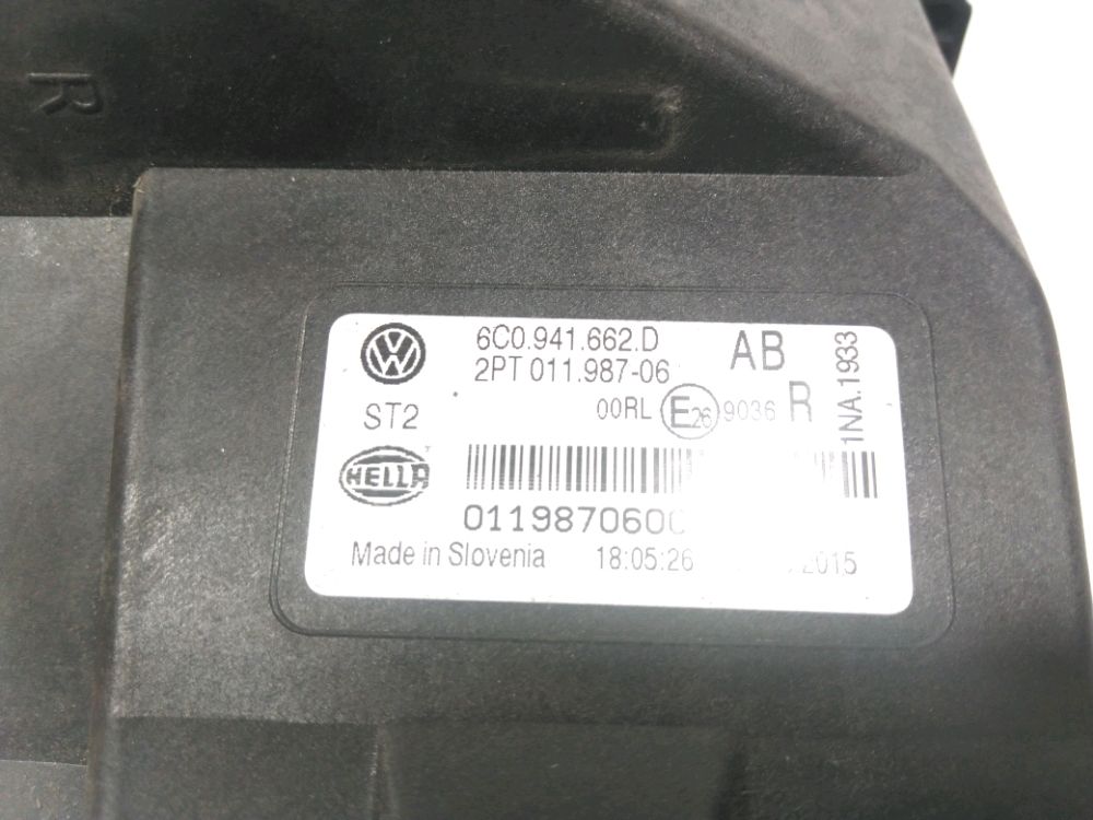 Antibrouillard avant droit