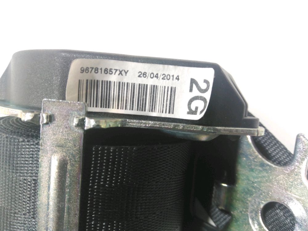 Ceinture arrière gauche