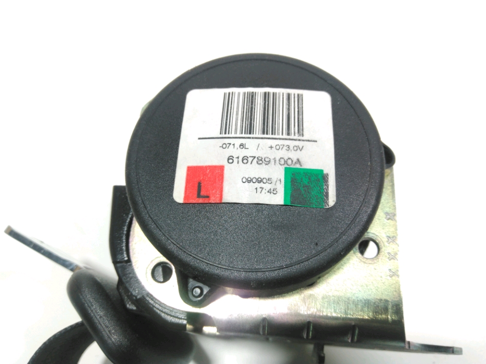Ceinture arrière gauche