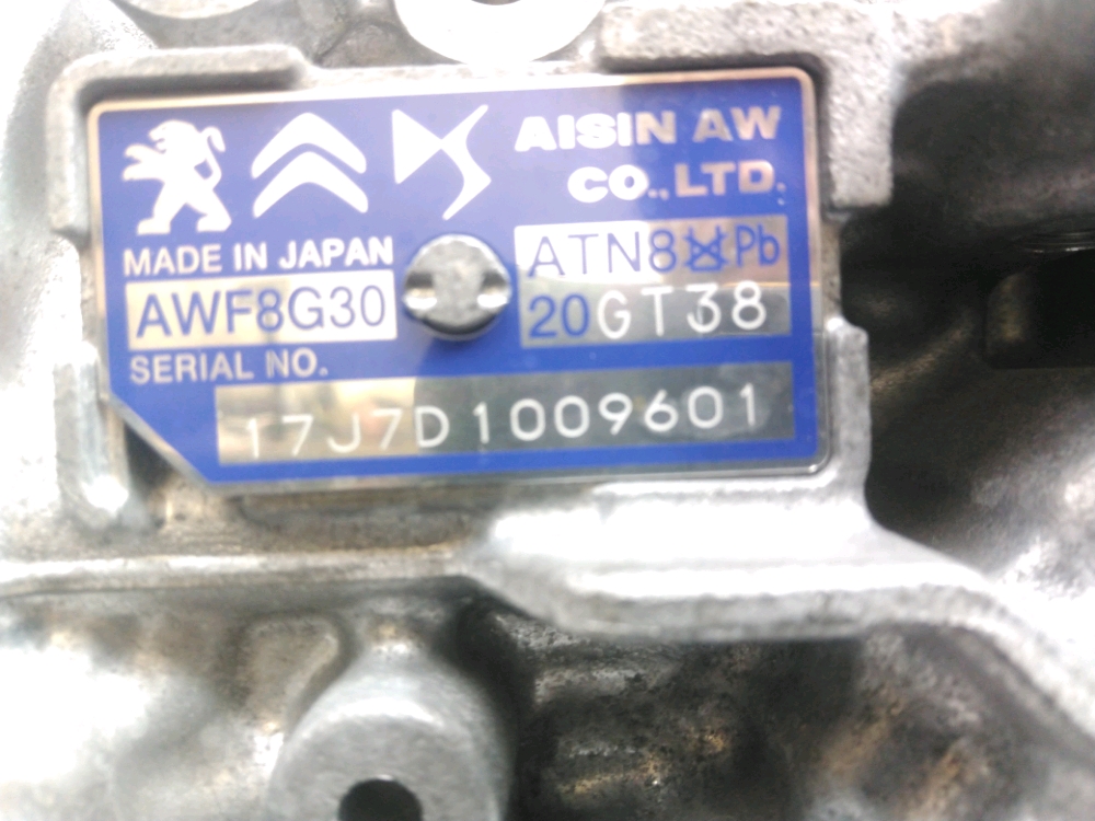 Boite à vitesse automatique