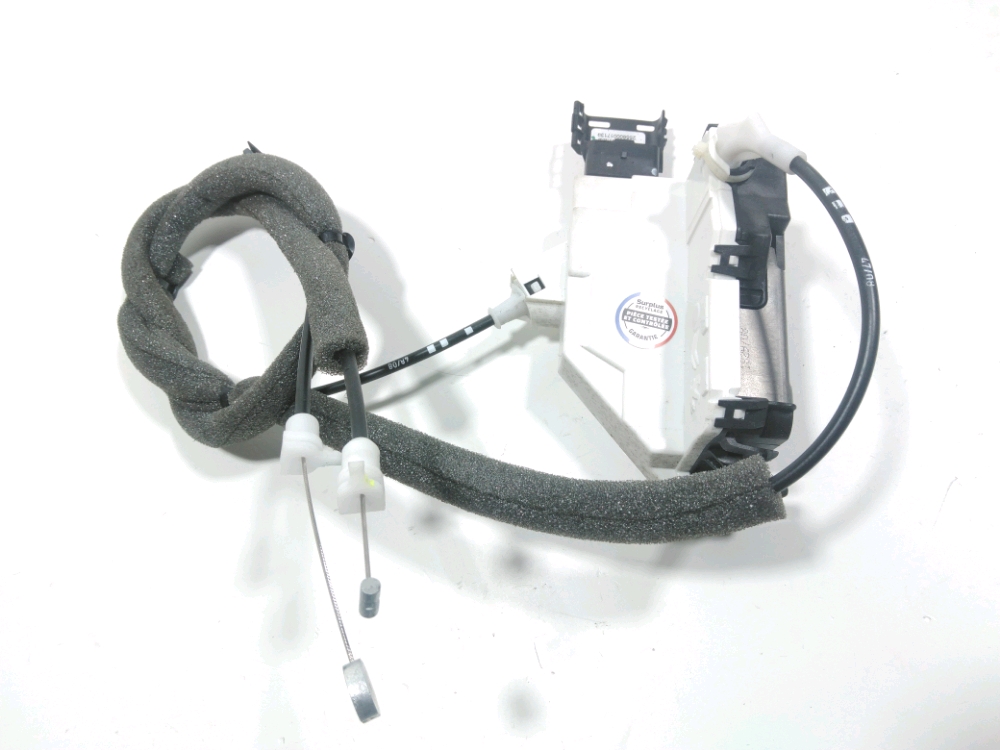 Serrure de porte coulissante droite