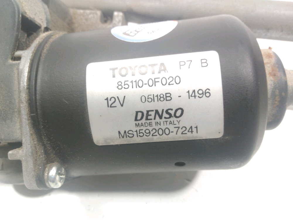 Mécanisme + moteur d'essuie glace avant