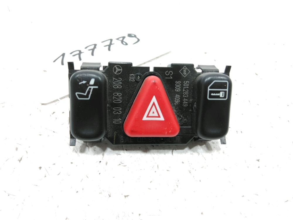 Bouton de warning