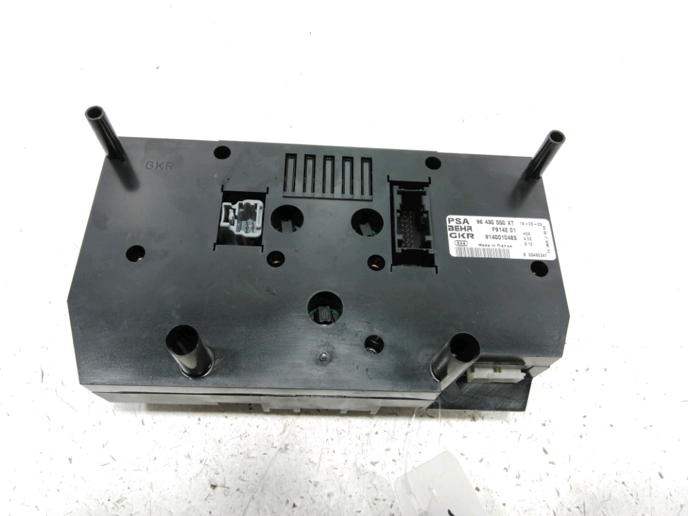 Commande de chauffage