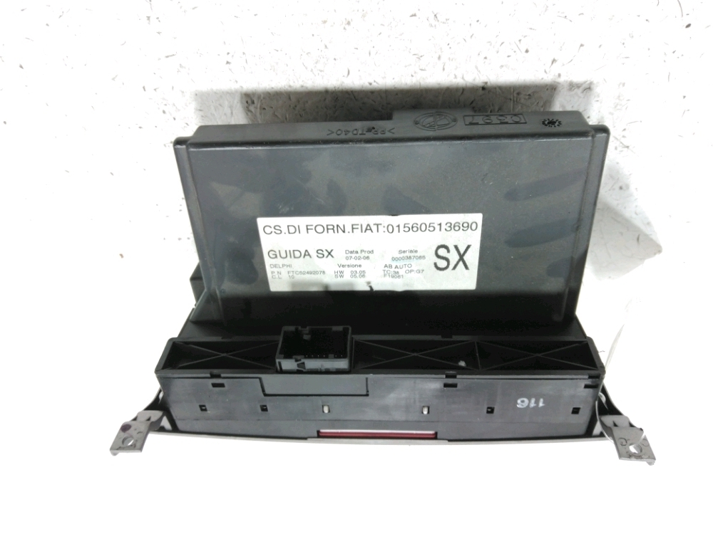 Commande de chauffage